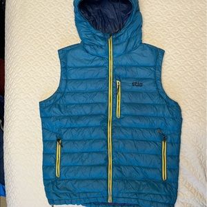 Mens STIO Hometown Down Hooded Vest